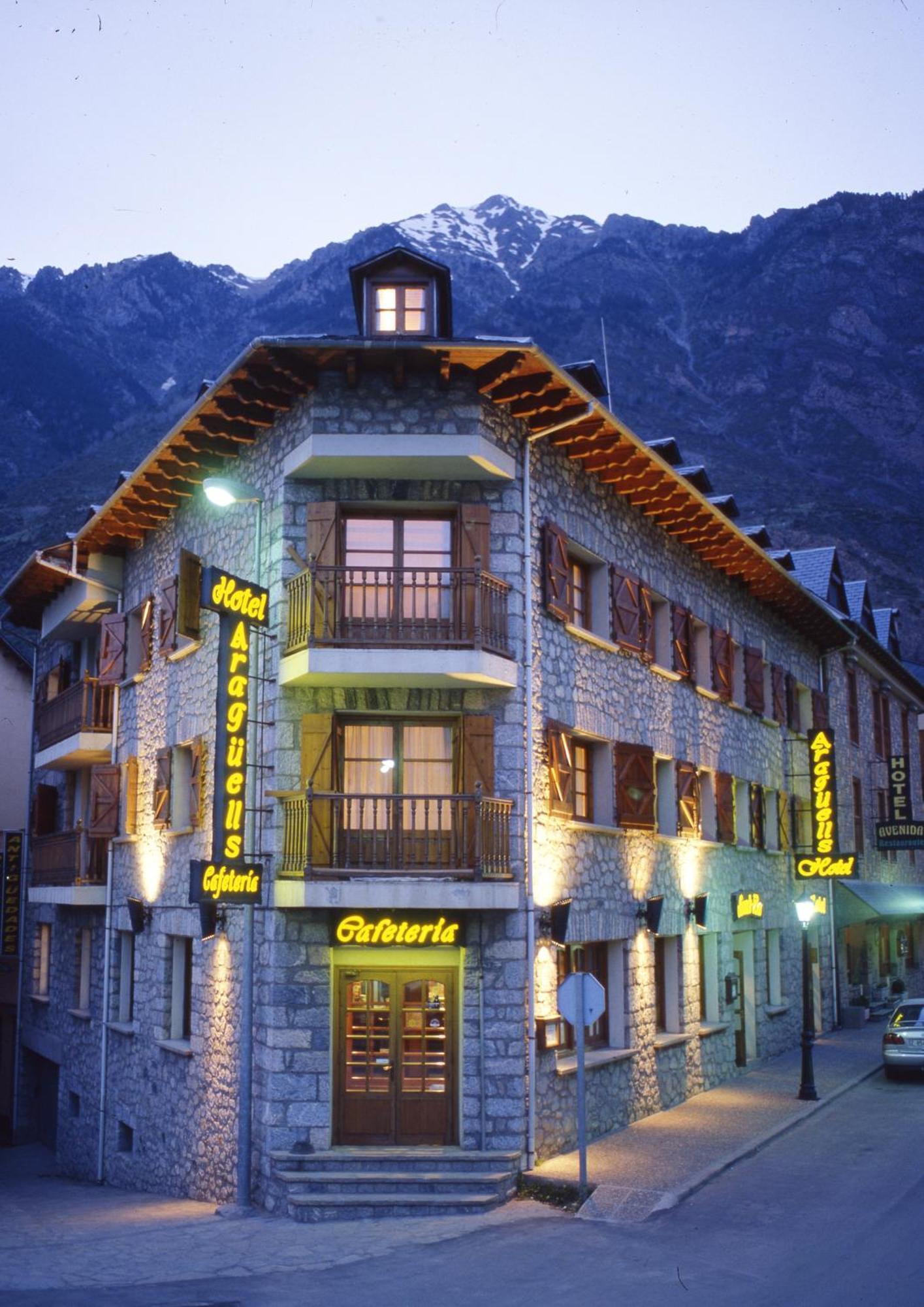 Hotel Aragueells Benasque Eksteriør bilde